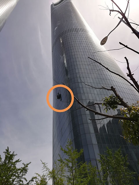 綠地中央廣場 南昌高空作業
